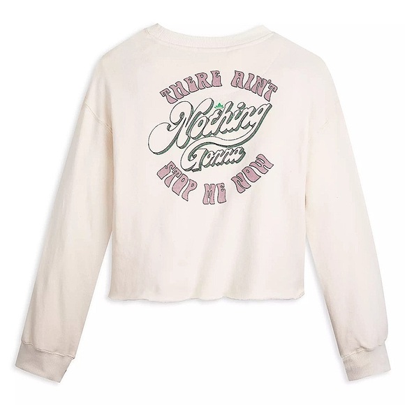 Disney Store Junk Food Tiana Ladies' Sweatshirt, The Princess and t… - Picture 2 of 14